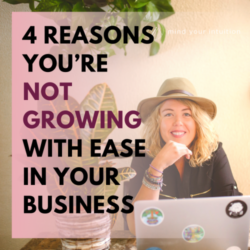 4 Reasons You’re NOT Growing with Ease in Your Business